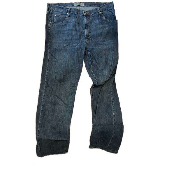 Wrangler Classic Straight Blue Jeans Mens 40x36 - Picture 1 of 4